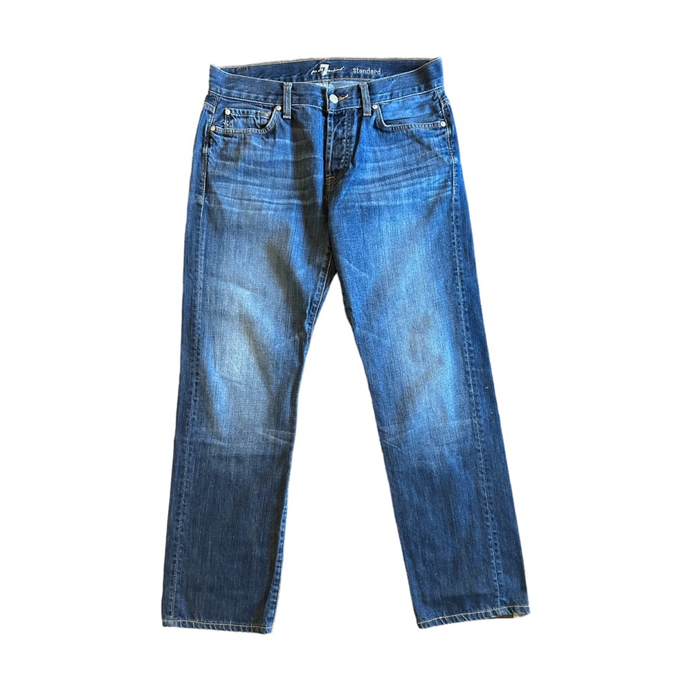7 For All Mankind Women's Blue Jeans